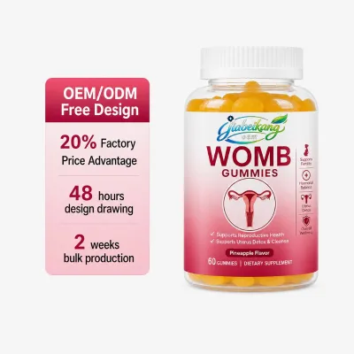 OEM Probiotics Gummy Conception Fertility Supplements for Women Mulitvitamin Probiotics Fertility Support Gummies