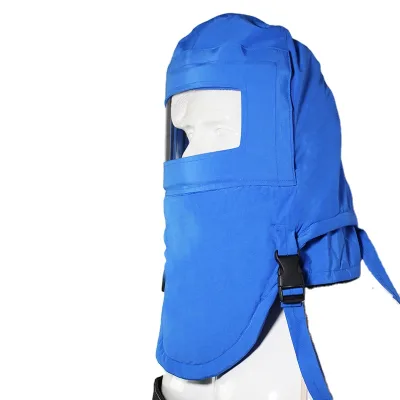 High-Quality Protective Face Shield Low Temperature Resistance Designed for Nitrogen Protection at Gas Station Lng Facilities