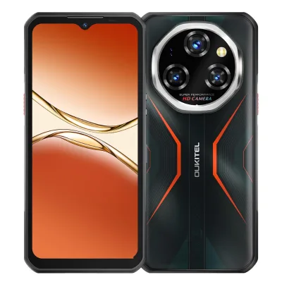 11000mAh 108MP Oukitel WP55 5G Global Rugged Phone, 12GB+256GB Fingerprint 6.6 Inch Android 15 Octa Core Smart Mobile Phone