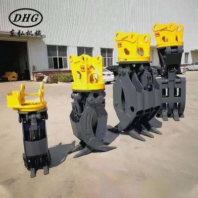 Excavator Grapple for Bamboo Plantation Management
