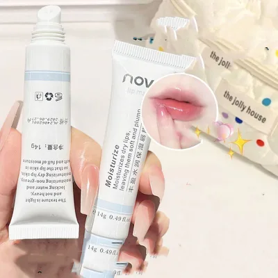NOVO Plumping Hydrating Lip Mask Nourishes Fades Prevents Chapping Removes Dead Skin Ice Cream Lipbalm Lip Care