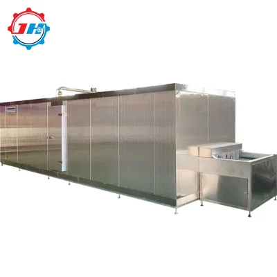 Dumpling Quick Freezer Tunnel Machine - Large-Scale Baozi Freezing Equipment & Stainless Steel Tunnel-Type Single Freezer