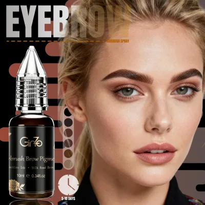 Precision Tip Liquid Eyebrow Dye Pen for Hair-Stroke Details and Filling Quick Drying