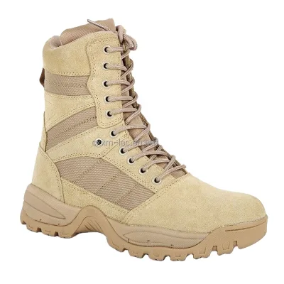 New Arrival Tactical Hiking Hunting Desert Mens Boots Waterproof Shoes Rangers Tactique rubble Sole Boots