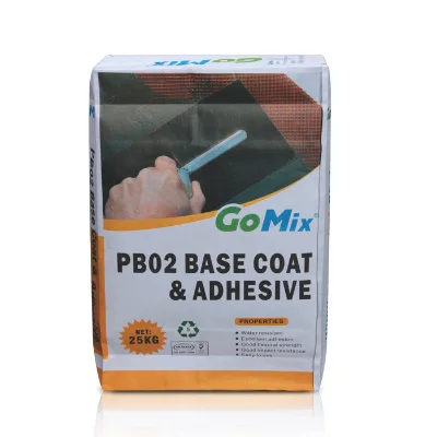 Factory Direct 25kg Cement Based EPS and XPS Foam Base Coating PB02 Thermal Insulation Mortar for EIFS
