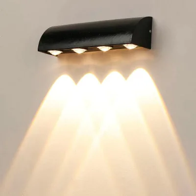 High Quality Single Side Lighting Household Office Super Bright Stair Corridor Lamp Beam Projector Wall Lamp