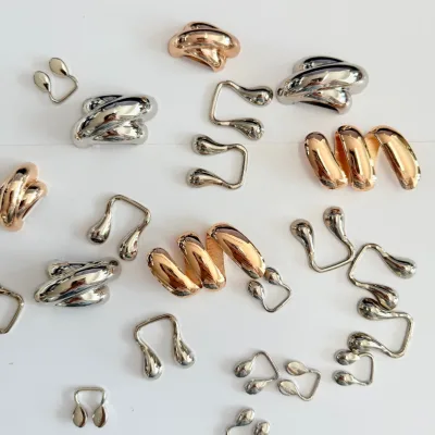 Swimsuit Connector Round Bikini Buckle Shoulder Buckle Hardware Buckles Shoulder Strap Adjustment Accessories for Swimwear
