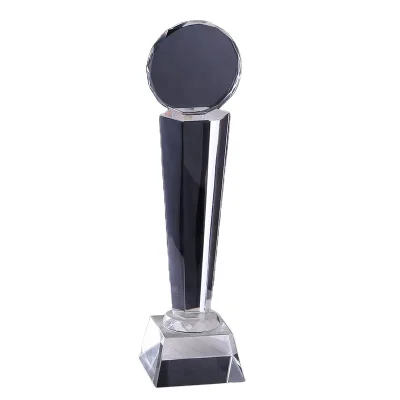 Handmade Eco-Friendly China Crystal Glass Trophy with Custom Logo and China Dragon Design for Souvenir Gifts