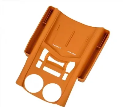Central Control Cup Holder Silicone Storage Box Water Cup Dust Cover Modified Interior Supplies
