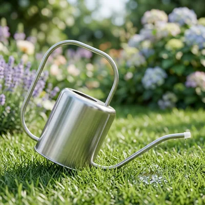 Wholesale Customized High Quality Stainless Steel Watering Can With Long Spout Water Cans for Outdoor Garden