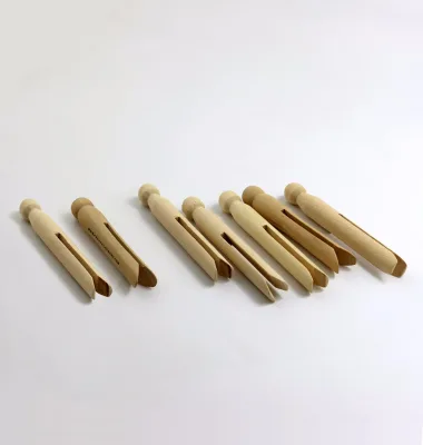 Natural Wood Dolly Peg Wooden Clip