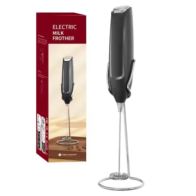 Cheap Wireless Coffee Frother Electric Milk Frother with Metal Holder