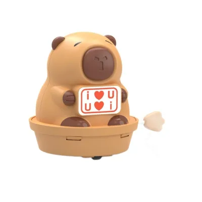 Wind up Toys Magnet Capibala Toy Wind-up Design Magnetic Following Mother Capibala Toy