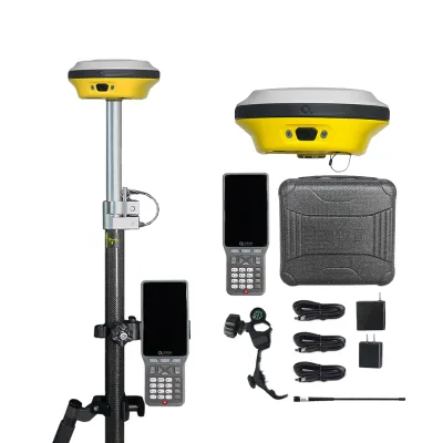 QIANXUN V5 Cheap Price Gps Gnss Rtk with Updatable Surpad Software Hot Sale Gnss Receiver Surveying Equipment Gps Rtk