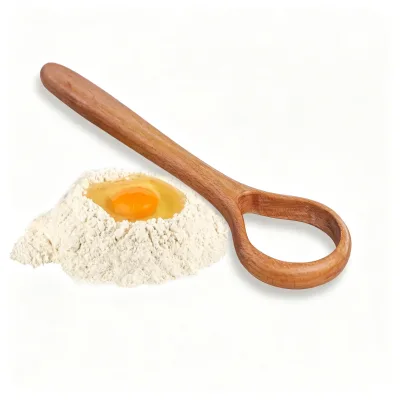 13 Inch Wooden Danish Dough Whisk Natural Wood Hand Mixer Food Safe Bread Pastry Cake Baking Tool Easy Clean Kitchen Utensil