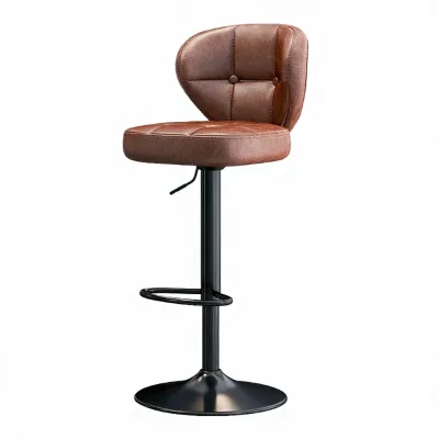 Hot Sell High Quality Modern Metal Frame Adjustable High Feet Bar Stool for Home Bar & Hotel Use