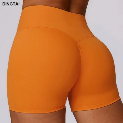 Hight Quick Drying Breathable Yoga Pants High Waist Butt Lift Sports Shorts Women's Running Fitness Hip Lifting Yoga Shorts