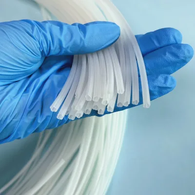 OEM Factory Medical Irregular Shape Pebax Closing and Opening Plastic Tube Used for Finished Catheter