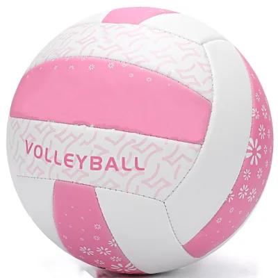 Custom Indoor/Outdoor Official Training Volleyball Factory Price Wholesale PVC Soft Leather Material Printed Logo