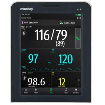 Mindray VS8 Big Screen Patient Monitor Electric Medical Equipment with 6 Multi-Parameters Factory Price Machine