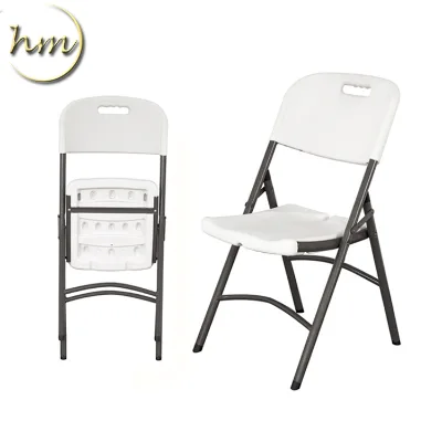 Good Sale Light Weight Outdoor Folding Plastic Chair