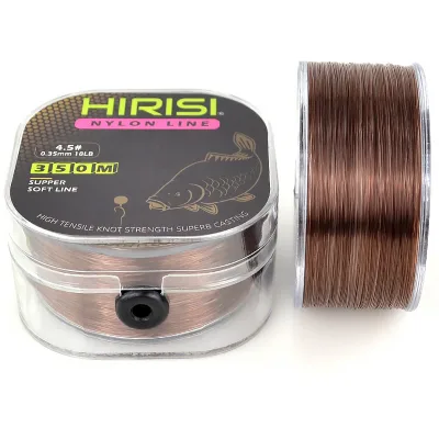 12LB-20LB 350m Nylon Floating Fishing Line Super Strong Lightweight Monofilament Carp Fishing Line for Ocean Boat Stream Lake