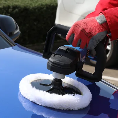 NEW High Quality Cordless 180mm Hand Cordless Car Polisher with Battery and Charger