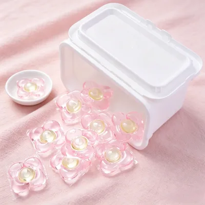 Wholesale 3 in 1 Laundry Pods Eco Concentrated Gel Beads Deep Cleaning Long Lasting Fragrance for Daily Clothes Washing