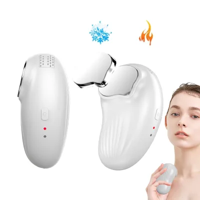 PAKISS Freezing Point Beauty Machine Hot Cold Therapy Facial Massager Home Use Beauty Device for Face Skin Care