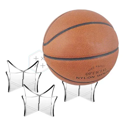 Acrylic Pedestal Holder Display Stand for Volleyball Softball Soccer
