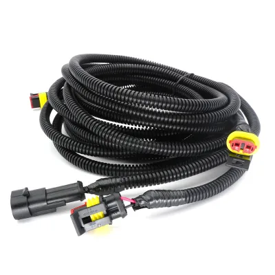 Custom 12V 24V Automotive Wiring Harness and Cable Assembly for Cars Trucks Motorcycles and Vehicle Electrical Systems