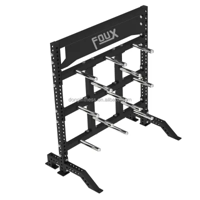 Gym Plate Storage Wall Fitness Weight Plate Wall Rack