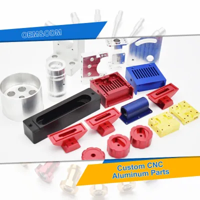Precision 5 Axis CNC Machined Aluminum Baffles Suppressor Parts Machining Drone Parts OEM Metal Patts CNC Milling Service