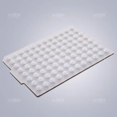 PCR 96 Round-Well Silicone Sealing Mat for 96 Well PCR Plate Laboratory Consumables