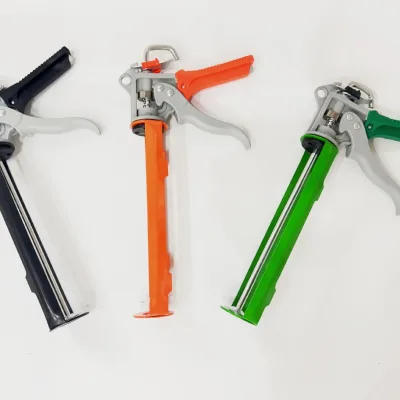 Effort-Saving Rotating Automatic Glass Glue Gun with Rubber Coating for Cutting