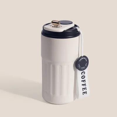 Wholesale 450 ml Stainless Steel 304 Coffe Mugs with Different Colors Vacuum Insulated Office Coffee Mug Customized logo