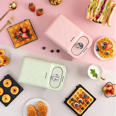 Wholesaler New Style CE/GS Electric Waffle Maker With Custom Plate