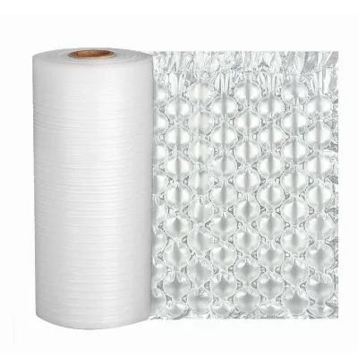 E-commerce Eco-Friendly PE Bubble Film Roll 100% Biodegradable & Shock Resistant for Safe Online Order Shipping