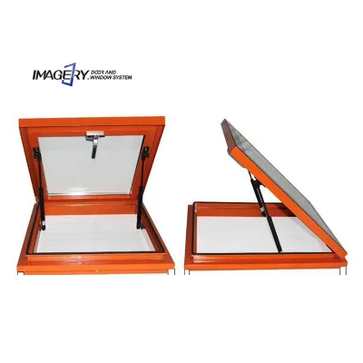 Custom Commerical Thermal Break Electric Tempered Glass Roof Aluminium Skylight Frame Window Sunroom Balcony