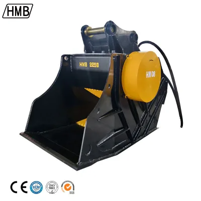 Popular 15ton 20ton Excavator Hydraulic Crusher Spoon,Hot Sale Jaw Crusher Bucket for Stone Concrete Rock