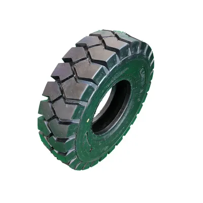 Durable Bias Design Rubber Solid Forklift Tires for Industrial Applications
