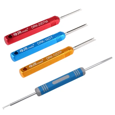 JRready ST5231 DEUTSCH Removal Tool Kit, Depinning Tool Kit: DRK-12DTP + DRK-16DT + DRK-20DTM + DRK-RT1B Extraction Tools
