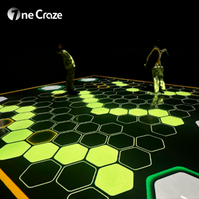 Customized Physical Challenges Educational Games AR Interactive Floor Game Park & Recreation Solutions