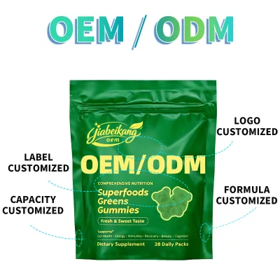 Super Greens Gummies with Antioxidants Whole Food Nutrition Vegan Formula Wholesale