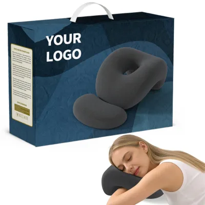 Primary School Students' Modern Ring-Shaped Nap Pillow No Chest Pressure Desk Sleeping Pillow Ergonomic Design for Lunch Break