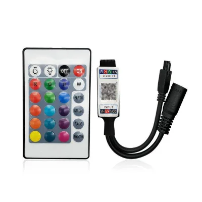 5V 12V Lighting Dimmable Indoor Lamp Home Decoration Multicolor Smart App Control Mini RGB 4PIN Smart Controller Wholesale