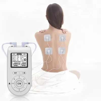 12 Pragrams Back Pain Relief Physiotherapy Stimulation Machine Tens Device Digital Ems Muscle Stimulator Tens Unit