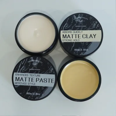 Customization Defines Shape Hair Men Styling Paste Matte Look Hair Clay Mud
