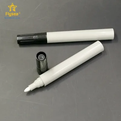 Direct Factory Supply Oil- Water-Based Whiteboard Marker with Flat Brush Tip Japanese Paint Permanent Empty Ink Directly Japan