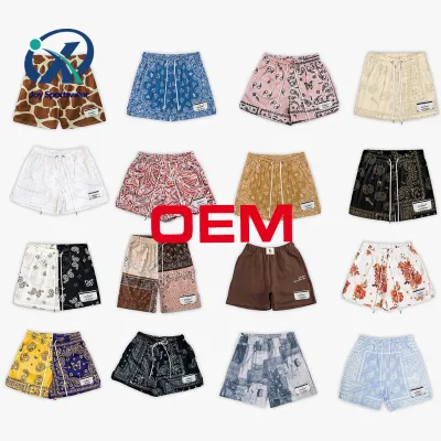 Men's Custom Quick Dry Board Shorts 4 Way Stretch Fashion Printing Swimwear with Liner Casual Style Beach Outfit